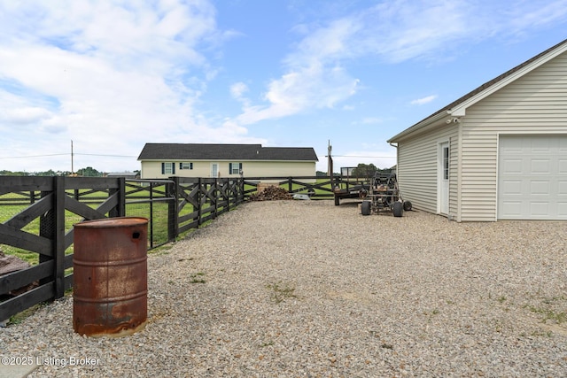 63 Davis Norton Ln, Harned, KY 40144 - view of yard with a garage