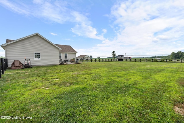 63 Davis Norton Ln, Harned, KY 40144 - fenced yard featuring a patio area
