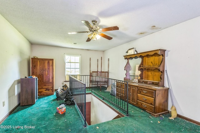 363 S Deepwood Dr, Radcliff, KY 40160 - bedroom with carpet floors and a textured ceiling