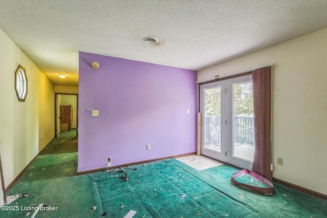 363 S Deepwood Dr, Radcliff, KY 40160 - carpeted empty room with a textured ceiling and a smoke detector