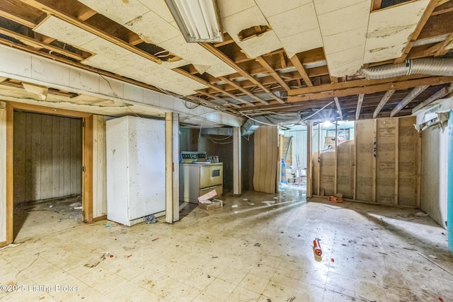 363 S Deepwood Dr, Radcliff, KY 40160 - below grade area featuring tile patterned floors
