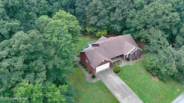 236 Bobwhite Rd, Brandenburg, KY 40108 - view from above of property