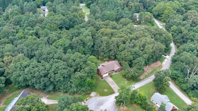 236 Bobwhite Rd, Brandenburg, KY 40108 - aerial view of property's location featuring a forest