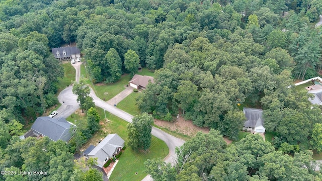 236 Bobwhite Rd, Brandenburg, KY 40108 - aerial view of property's location featuring a heavily wooded area