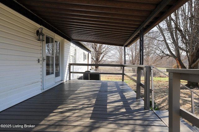 43 Mcfarlin Ln, Vine Grove, KY 40175 - view of deck