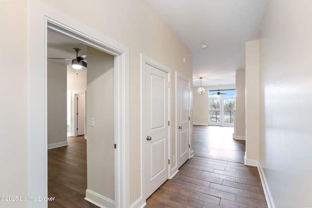 2011 Frankfort Ave Unit Unit312, Louisville, KY 40206 - hallway featuring dark wood-style floors