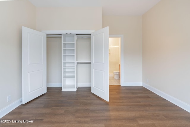 2011 Frankfort Ave Unit Unit312, Louisville, KY 40206 - unfurnished bedroom with wood finished floors and a closet