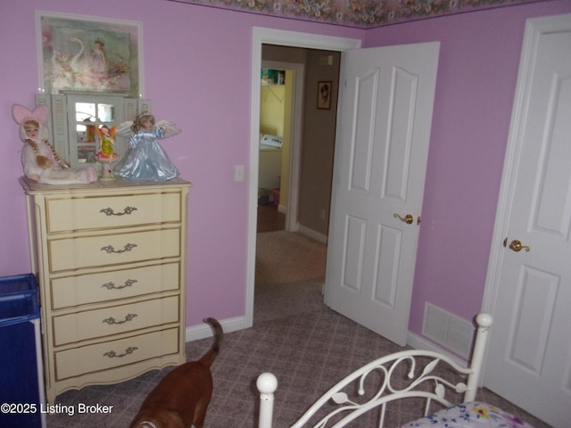1366 Greens Chapel Rd, Bloomfield, KY 40008 - bedroom featuring dark colored carpet and baseboards