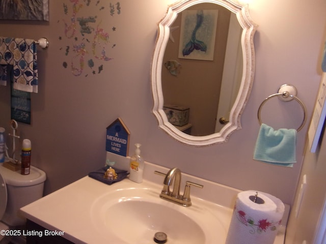 1366 Greens Chapel Rd, Bloomfield, KY 40008 - bathroom with toilet and vanity