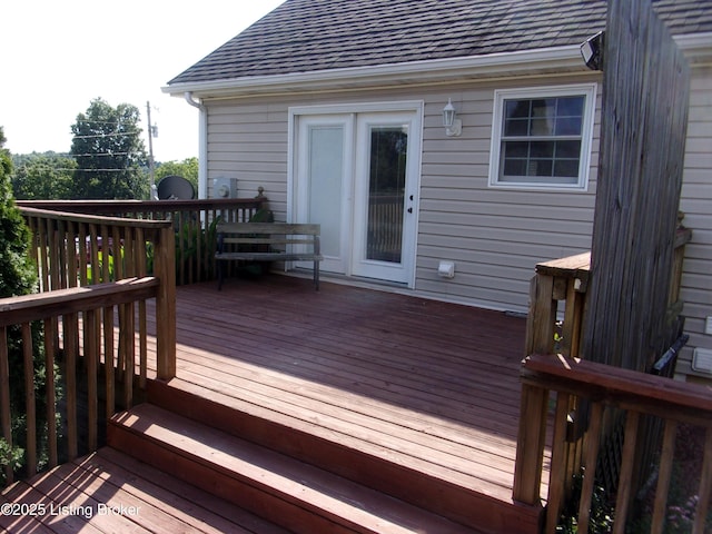 1366 Greens Chapel Rd, Bloomfield, KY 40008 - view of wooden deck