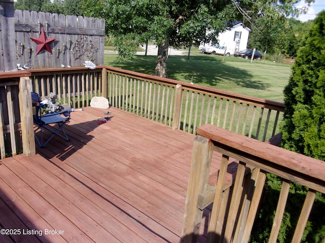 1366 Greens Chapel Rd, Bloomfield, KY 40008 - wooden terrace with a yard
