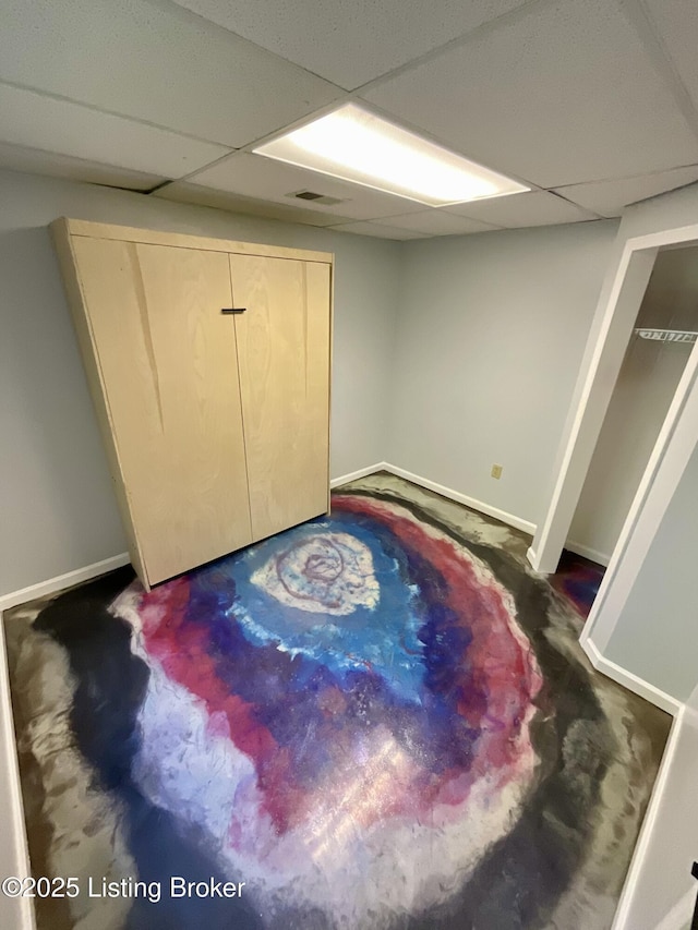 40 Sunflower Ln, Brandenburg, KY 40108 - bedroom featuring a paneled ceiling and a closet