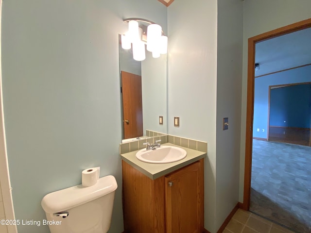 356 Armes Lively Rd, Leitchfield, KY 42754 - bathroom featuring toilet and vanity