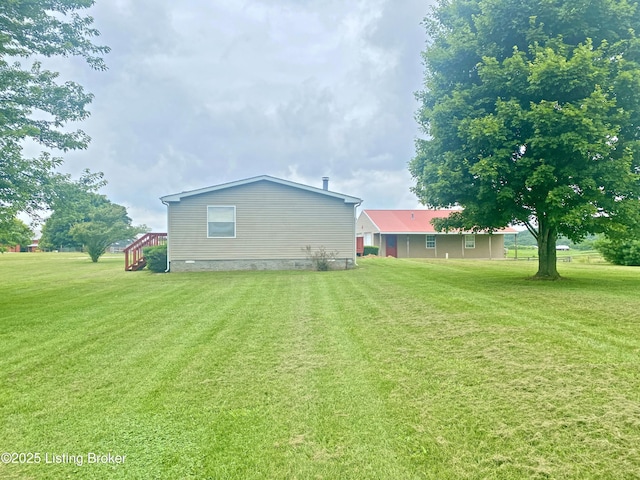 356 Armes Lively Rd, Leitchfield, KY 42754 - rear view of property featuring a lawn