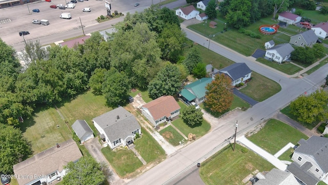 218 N Mantle Ave, Elizabethtown, KY 42701 - aerial view of property's location with nearby suburban area