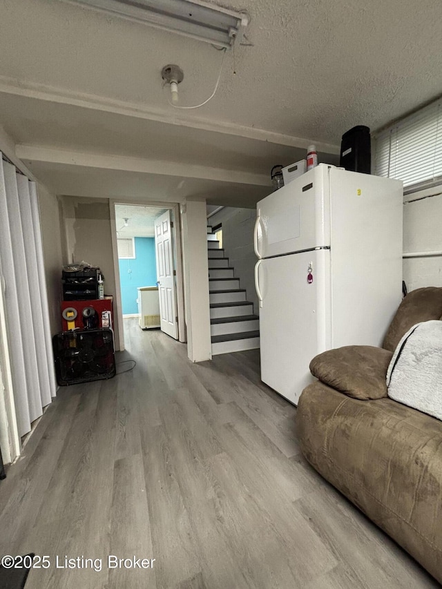 936 Old Ekron Rd, Brandenburg, KY 40108 - garage featuring freestanding refrigerator