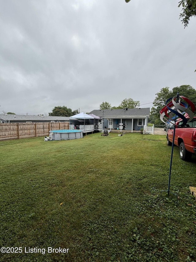 936 Old Ekron Rd, Brandenburg, KY 40108 - view of fenced backyard