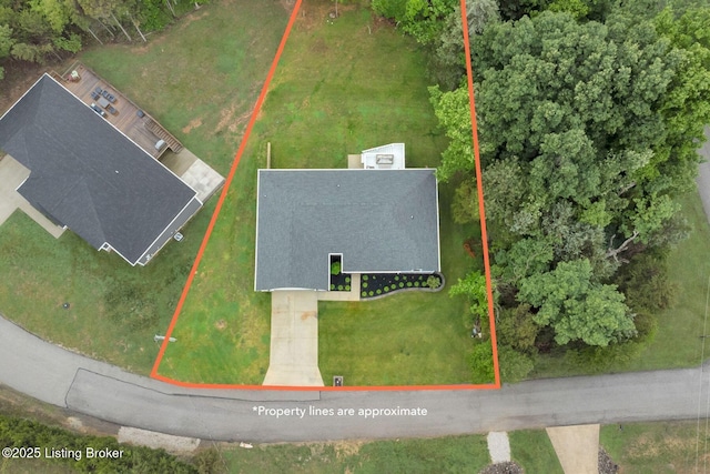 90 Glenn Eagle Rd, Brandenburg, KY 40108 - aerial view of property and surrounding area featuring property boundaries highlighted