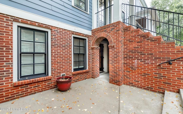 9403 Delphinium St Unit 101, Prospect, KY 40059 - view of patio / terrace featuring stairway