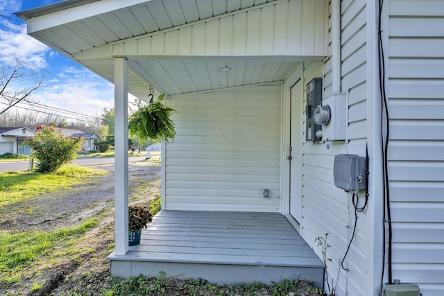 view of entrance to property