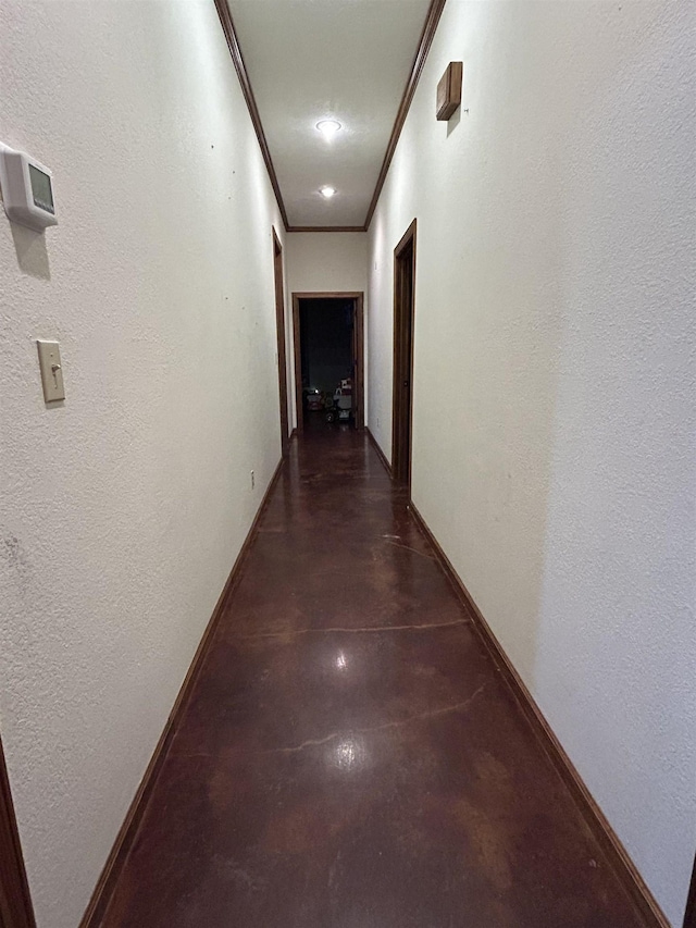 4940 Kent Rd, Tremont, MS 38876 - corridor featuring crown molding