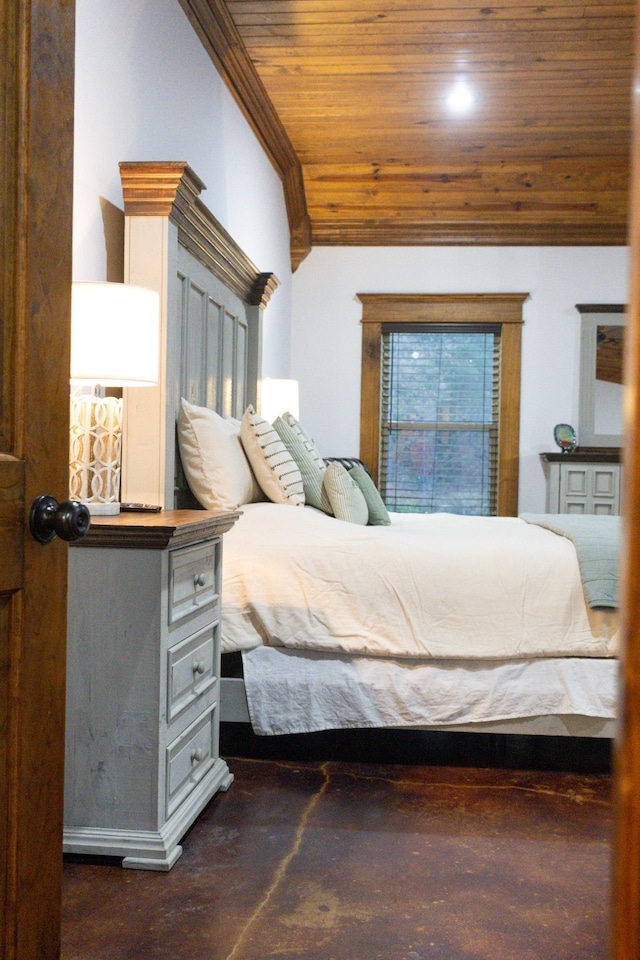 4940 Kent Rd, Tremont, MS 38876 - bedroom with wooden ceiling