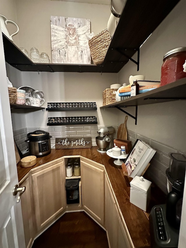 view of pantry