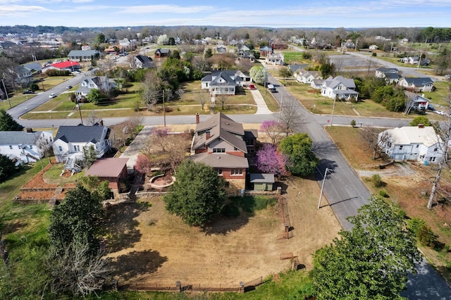 drone / aerial view featuring a residential view