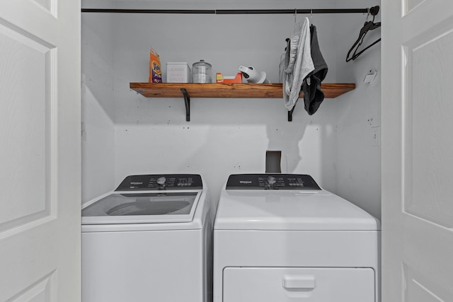  - washroom featuring separate washer and dryer