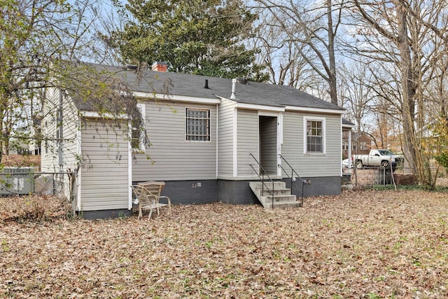 view of back of house