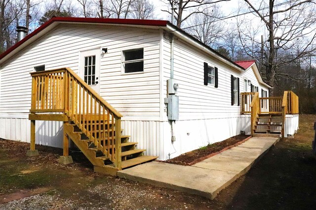  - view of back of property