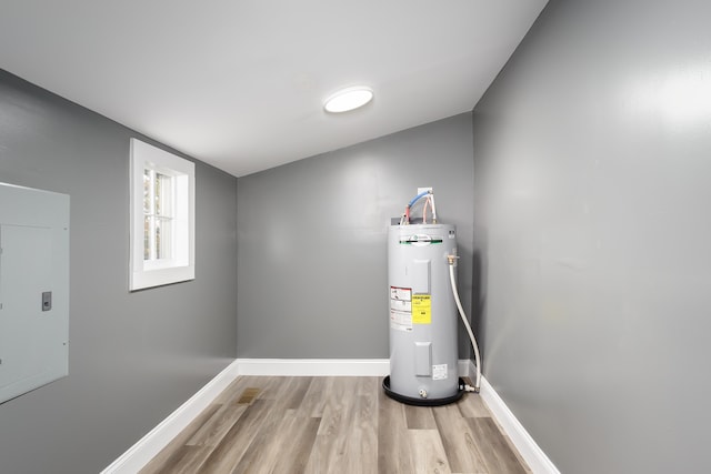  - utilities featuring electric water heater