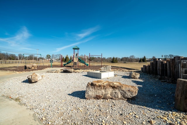 view of playground