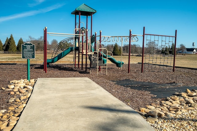 view of playground