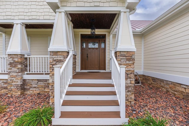 view of property entrance