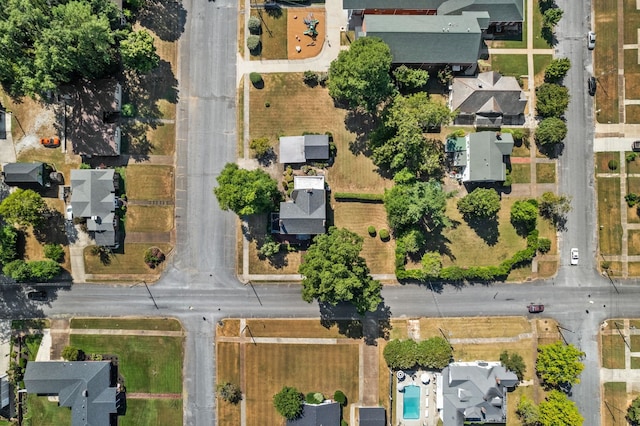 drone / aerial view