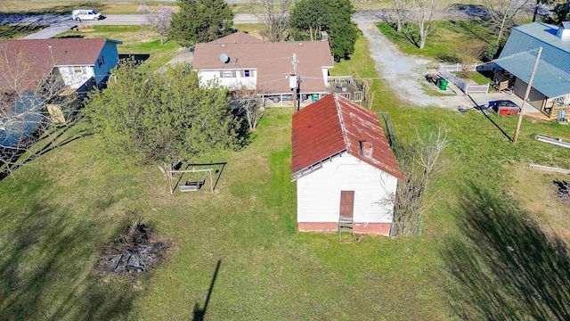  - birds eye view of property