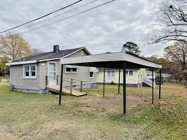 view of back of house