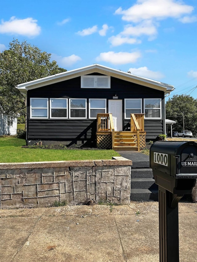 view of manufactured / mobile home