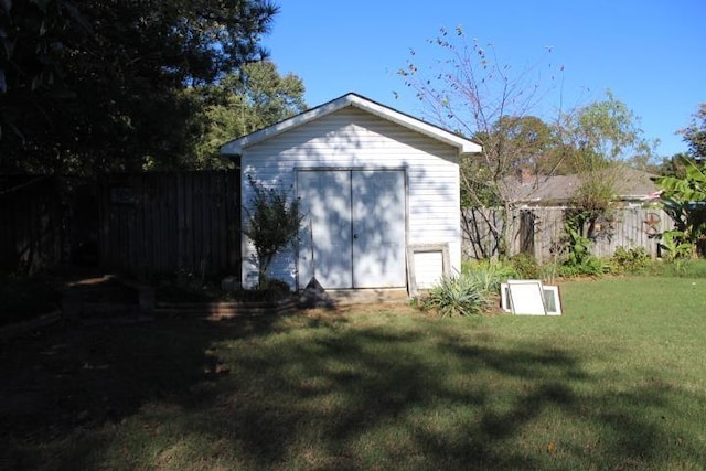 exterior space with a lawn