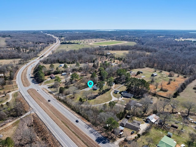 aerial view