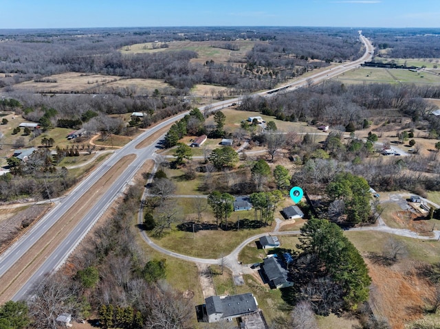 drone / aerial view