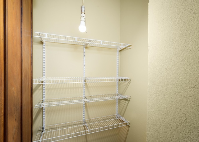 view of pantry