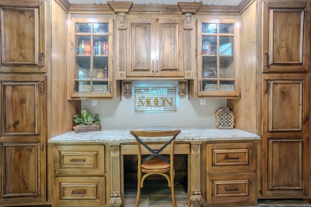  - office space featuring built in study area