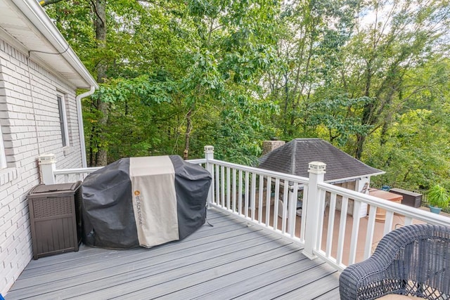  - deck with grilling area