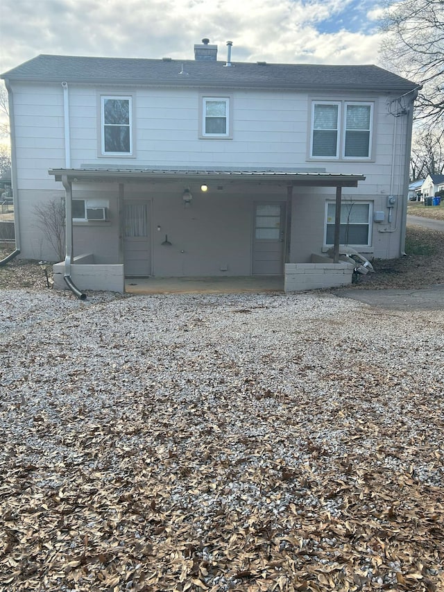 view of rear view of house