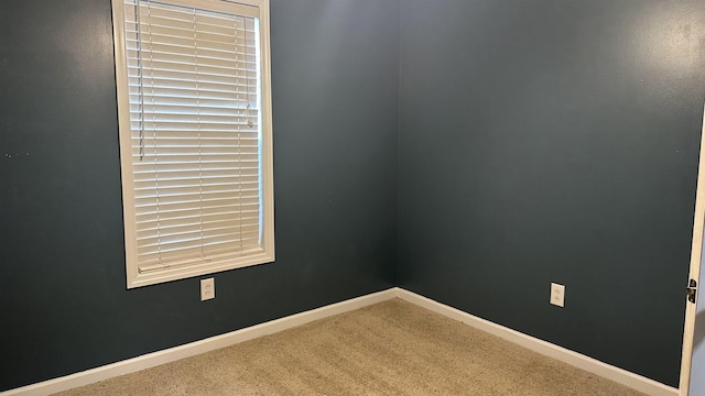 empty room featuring carpet