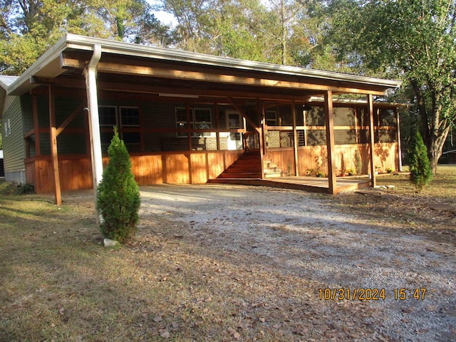 view of front facade