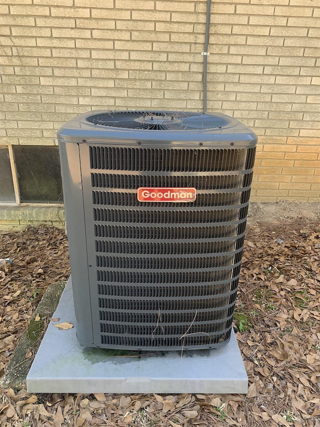 exterior details featuring cooling unit