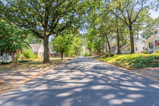 view of road